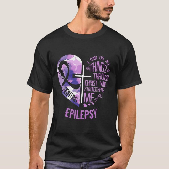 Camiseta Puedo Hacer Todas Las Cosas A Través De Cristo - E (Anverso)