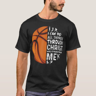 Camiseta Puedo hacer todas las cosas a través de Cristo que