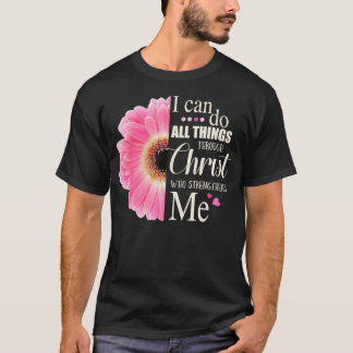 Camiseta Puedo Hacer Todas Las Cosas A Través De Cristo Que