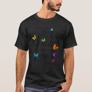 Camiseta Puedo Hacer Todas Las Cosas A Través De Cristo Que