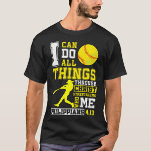 Camiseta Puedo Hacer Todas las Cosas a Través de Cristo Sof