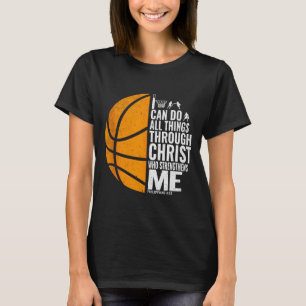 Camiseta Puedo hacer todas las cosas a través de Cristo Taz