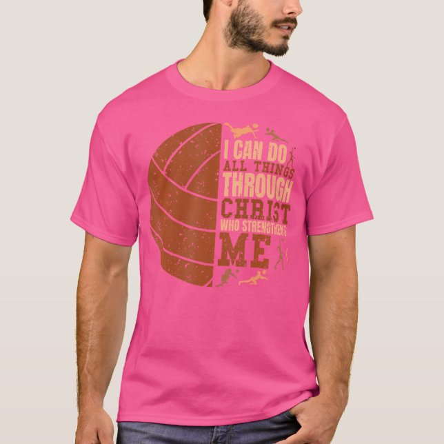 Camiseta Puedo Hacer Todas Las Cosas A Través De La Histori (Anverso)