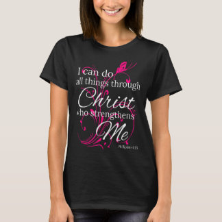 Camiseta Puedo hacer todas las cosas a través del Arte Mari