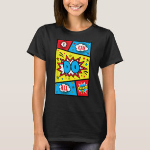 Camiseta Puedo hacer todas las cosas afirmaciones positivas