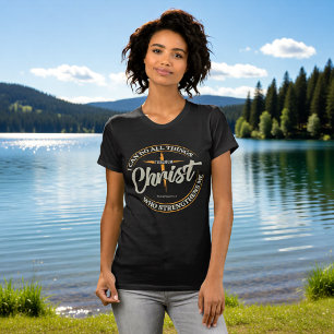 Camiseta Puedo hacer todas las cosas por Cristo Filipenses