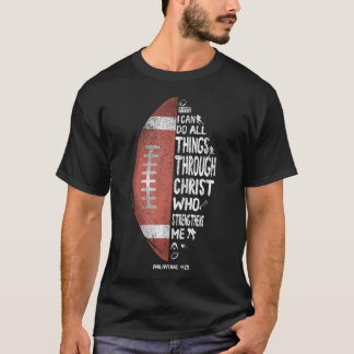 Camiseta Puedo hacer todas las cosas por medio de Cristo