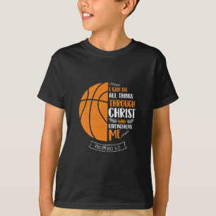 Camiseta Puedo hacer todas las cosas por medio de Cristo -
