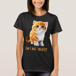 Camiseta ¿Puedo Hacer Tratamiento Cute Cat Baby Talk Kitten