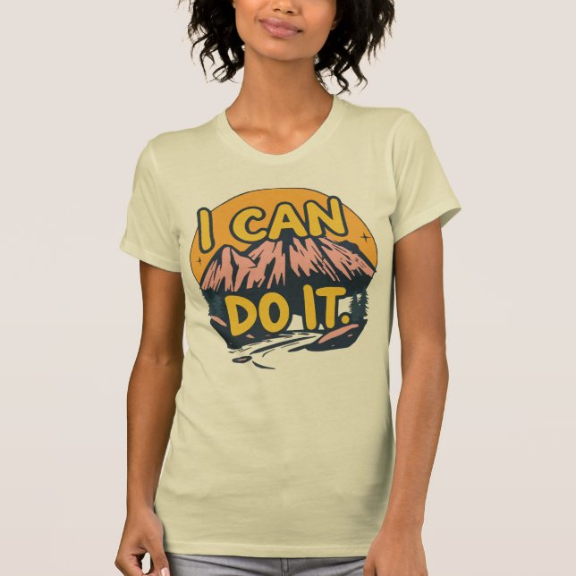 Camiseta Puedo hacerlo  (Anverso)