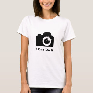 Camiseta Puedo hacerlo con cámara