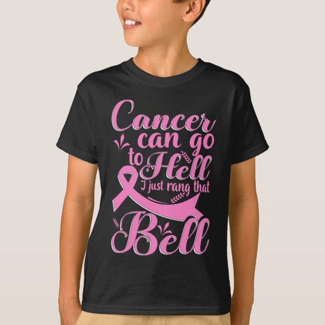 Camiseta ¿Puedo Ir Al Infierno? Acabo De Cantar Ese Cáncer  (Anverso)