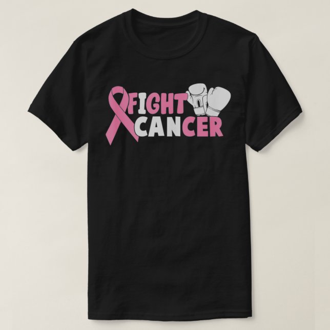 Camiseta Puedo luchar contra el cáncer (Diseño del anverso)