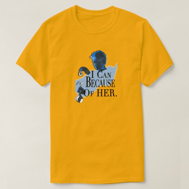 Camiseta Puedo Marie Curie (Diseño del anverso)