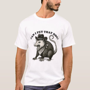 Camiseta ¿Puedo Mascota A Ese Perro Meme Animal Lover Funny
