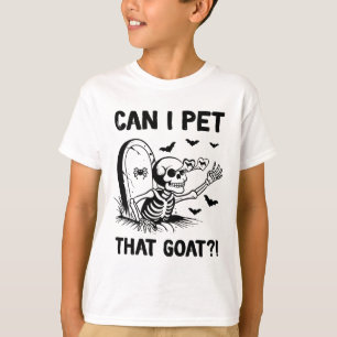 Camiseta ¿Puedo Mascota esa cabra Halloween?