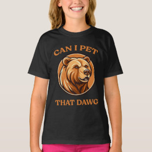 Camiseta ¿Puedo Mascota Ese Perro Divertido Dawg Con Meme C
