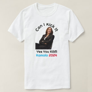 Camiseta ¿Puedo Patearlo Kamala Harris 2024?