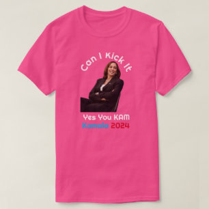Camiseta ¿Puedo Patearlo Kamala Harris 2024?
