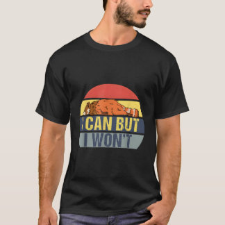Camiseta Puedo Pero No Voy A Rojo Panda