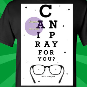 Camiseta ¿Puedo rezar por ti?