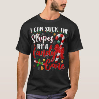 Camiseta Puedo Sacar Las Rayas De Un Navidad De Caña De Ván