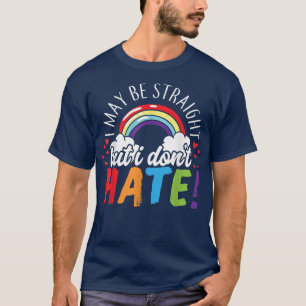 Camiseta Puedo ser franco pero no odio a los aliados LGBT