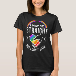 Camiseta Puedo ser franco pero no odio a los gays y lesbian