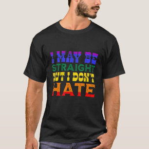 Camiseta Puedo ser franco, pero no odio al aliado orgulloso