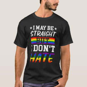 Camiseta Puedo ser franco pero no odio el arcoiris LGBTQ P