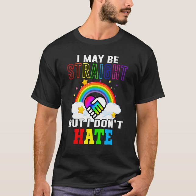 Camiseta Puedo ser franco pero no odio el orgullo gay de Lg (Anverso)