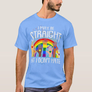 Camiseta Puedo ser franco pero no odio el orgullo gay LGBT