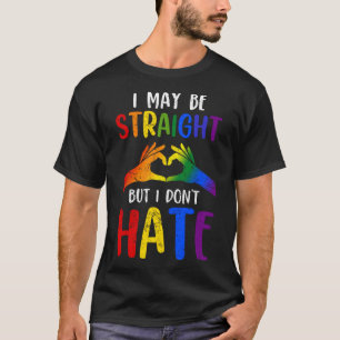 Camiseta Puedo ser franco pero no odio el orgullo gay LGBT