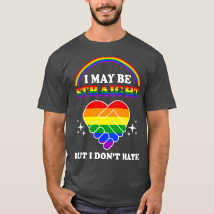 Camiseta Puedo ser franco pero no odio el orgullo gay LGBT