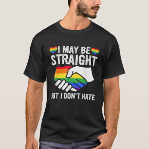 Camiseta Puedo ser franco pero no odio el orgullo gay LGBT