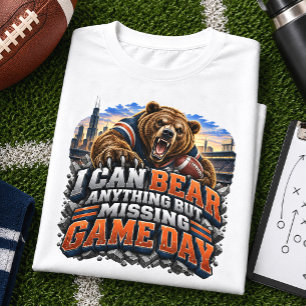 Camiseta Puedo soportar cualquier cosa menos perder el fútb