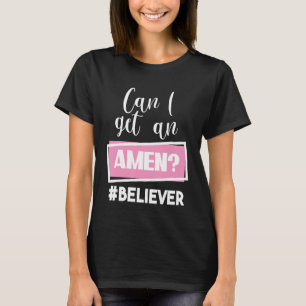 Camiseta ¿Puedo tener un amor creyente cristiano religioso 