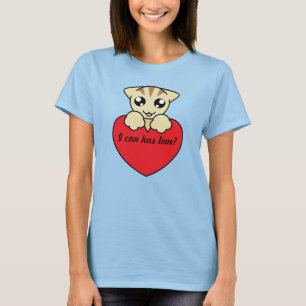 Camiseta ¿Puedo tengo amor?