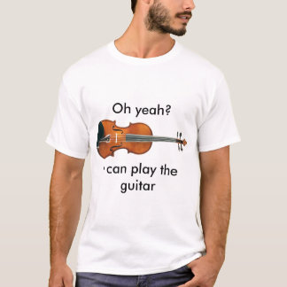 Camiseta Puedo tocar la guitarra