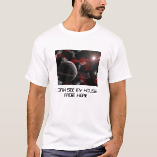 CAMISETA PUEDO VER MI CASA DE AQUÍ