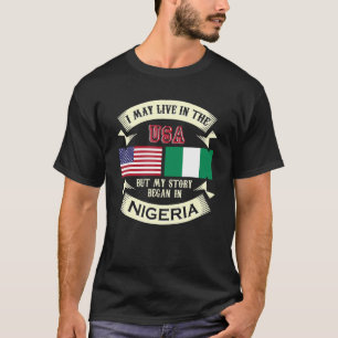 Camiseta Puedo Vivir En Ee.Uu. Pero Mi Historia Comenzó En