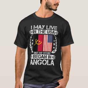 Camiseta Puedo Vivir En EEUU Pero Mi Historia Comenzó En An