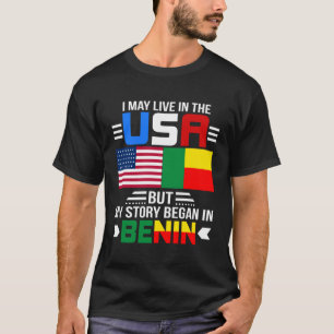 Camiseta Puedo Vivir En EEUU Pero Mi Historia Comenzó En Be