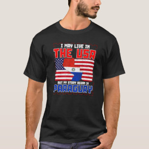Camiseta Puedo Vivir En Eeuu Pero Mi Historia Comenzó En Pa