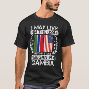 Camiseta Puedo Vivir En EEUU Pero Mi Historia Empezó En Gam