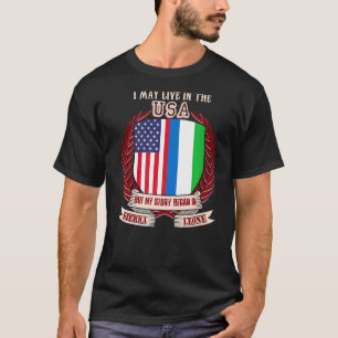 Camiseta Puedo Vivir En Eeuu Pero Mi Historia Empezó En Sie