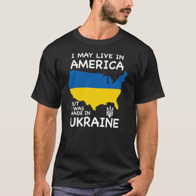 Camiseta Puedo vivir en Estados Unidos pero me hicieron en  (Anverso)