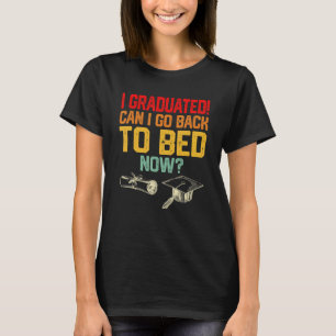 Camiseta ¿Puedo Volver A La Cama Niños Niños Chicas Graduad