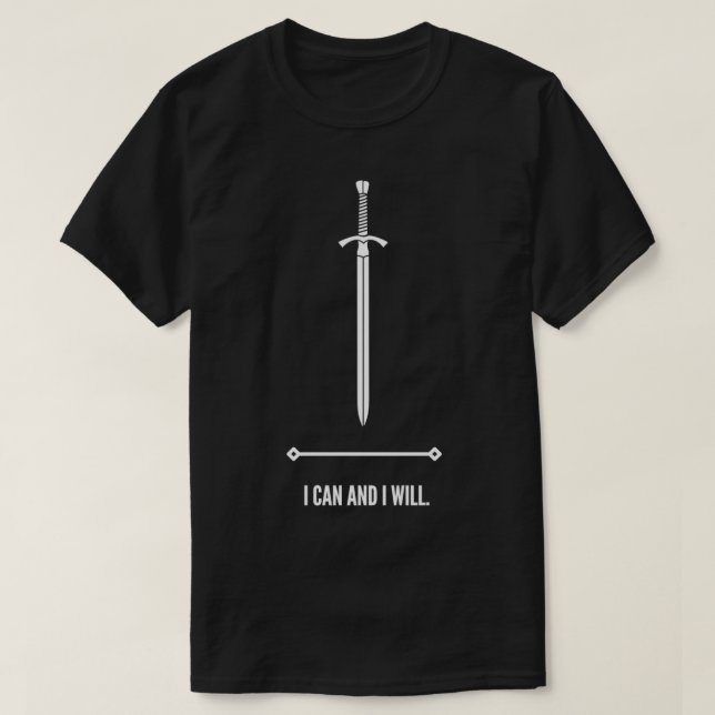 Camiseta Puedo y voy a 3 (Diseño del anverso)
