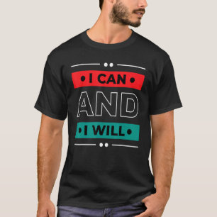 Camiseta Puedo Y Voy A Ser Joven Emprendedor Inspirador